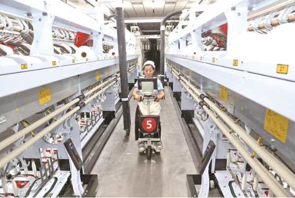 智慧紗廠產銷兩旺