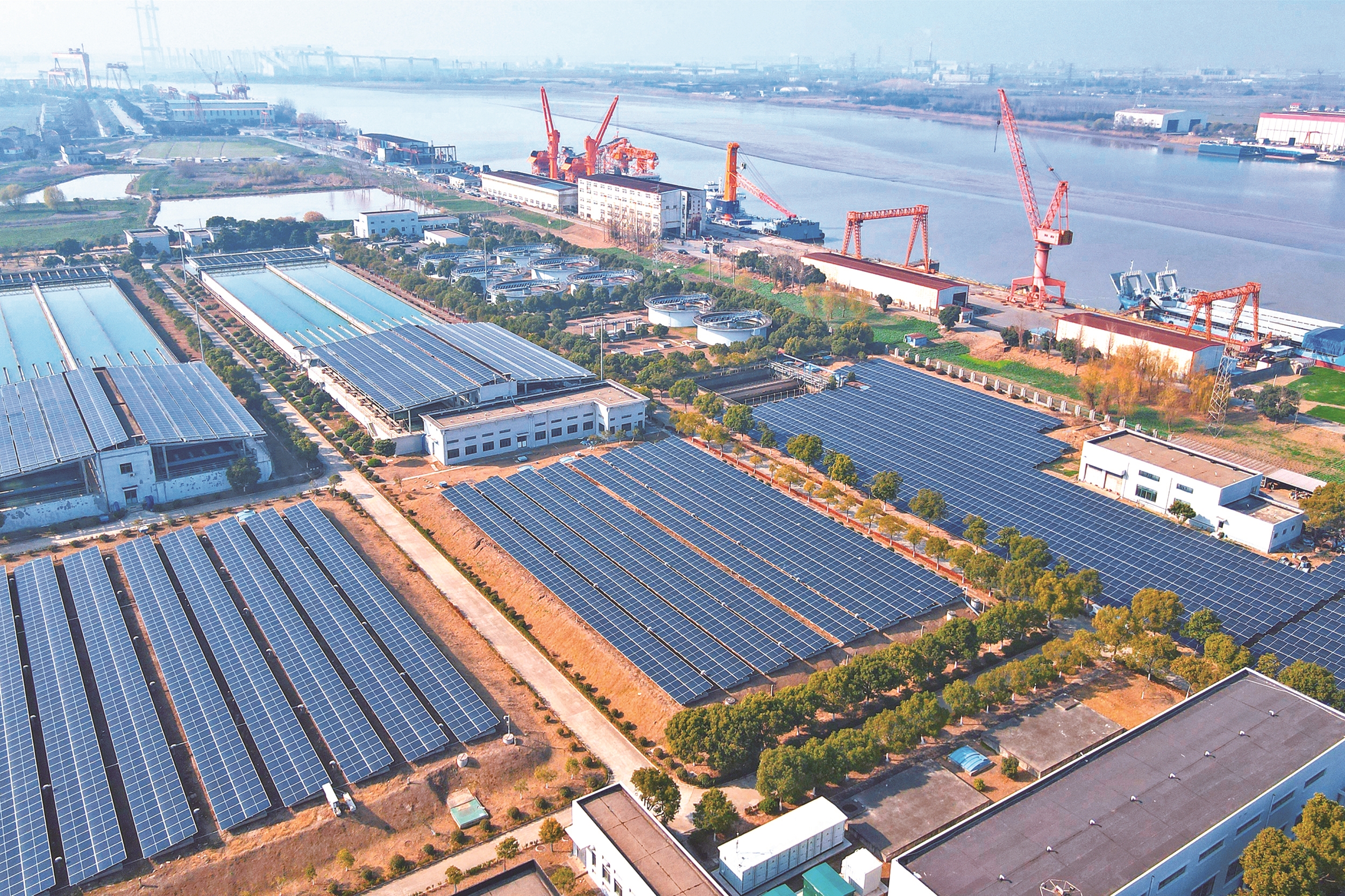 如皋：“水務(wù)+光伏”助力綠色發(fā)展